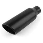 , Inlet Outlet Long Stainless Steel Rolled Edge 2.5"X4"X12" Black New. Price: $45.25.