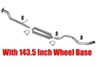 Exhaust Muffler For Chevrolet Silverado 1500 02-06 143.5 Inch Wheel Base New. Price: $269.00.