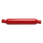 Exhaust Muffler Glass Pack Series Steel Round Angled Full Offset Neck Red New. Price: $37.71.