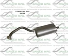 Exhaust Muffler Fits 2007 2008 2009 2010 Nissan Sentra 2.0L L4 Gas Dohc New. Price: $213.14.