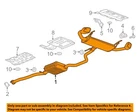 Gm Oem 18-20 Equinox Exhaust System Components-muffler Pipe 84364855 New. Price: $2381.81.
