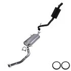 Resonator Exhaust Muffler Fits: 2000-2001 Mazda Mpv 2.5L New. Price: $253.81.