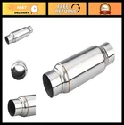 Lcgp 3" Inlet Universal Resonator Stainless Steel Performance Muffler 12" Length New. Price: $64.99.