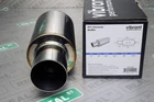 Vibrant Tpv Round Muffler (17.25" Long) W/ 4" Straight Cut Tip 3" Inlet New. Price: $207.99.