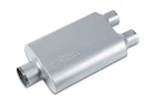 Street Flow SF430422 Chamber 4"X9.5" Oval Muffler 3" Center In 2.25" Dual Out New. Price: $64.99.