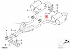 Genuine Bmw E39 M5 Sedan Rear Silencer Left 18101406815 New. Price: $1125.77.