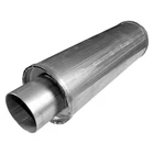 304 Ss Round Vintage Gray Exhaust Muffler 2.5" Id, Od, 20" Length New. Price: $141.55.