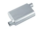 Street Flow - SF42043 Chamber 4"X9.5" Oval Body Muffler 2.0" Offset In / New. Price: $64.99.