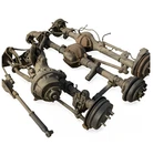 1995-1999 Dodge Ram 1500 Rear Differential Axle Assembly ZW57E Used. Price: $1046.41.