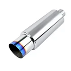 Evil Energy 2.5" Inlet 4" Outlet Stainless Steel Straight Through Muffler New. Price: $89.99.