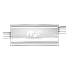 Magnaflow 12224 Oval Straight-through Universal Muffler 2IN Inlet/outlet 5X8X14 New. Price: $133.95.