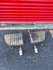 18-23 Jaguar X761 F-pace 2.0 Rear Left Exhaust Silencer Muffler T4A16022 Oem 69K Used. Price: $155.55.