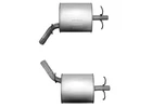 Dual Rear Left + Right Mufflers For Cadillac Srx 2004 2005 2006 2009 3.6L V6 New. Price: $314.00.