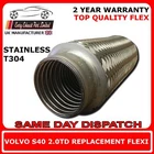 Volvo S40 2.0TD 2004 Onward Weld Exhaust Replacement Flexi Front Pipe New. Price: $35.22.