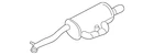 Genuine Subaru 2002-2004 Outback Muffler & Pipe 44300AE20A New. Price: $630.89.