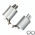 Pair Of Exhaust Mufflers Fits: 2006-2010 Infiniti M35 M45 4.5L New. Price: $323.81.