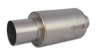 Vibrant Titanium Muffler W/straight Cut Natural Tip 3IN. Inlet Outlet New. Price: $422.99.