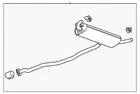 Genuine Gm Muffler 60009801 New. Price: $317.40.