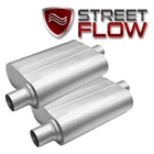 2 - 40 Series Flowmuffler Chamber Street/race Mufflers 3" In/out Offset Center New. Price: $139.99.