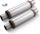 2.5" Exhaust Mufflers, 2.5'' Inlet & Outlet Universal Muffler, 20'' Overall Leng New. Price: $118.43.