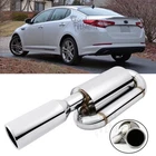 For Kia Optima 01-20 Twin Loop Exhaust Muffler 2.5" Inlet 4.0" Tip Chrome Polish New. Price: $95.35.