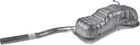 Exhaust Muffler Assembly-oes Autopart Intl 2103-235641 Fits 04-05 Vw Passat New. Price: $144.95.