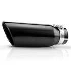 A-karck Exhaust Tips Black Chrome 3" Inlet, Muffler With Never Fading And... New. Price: $64.61.