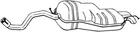 Rear Muffler Bosal 279-107 New. Price: $177.95.