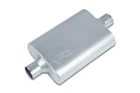 Street Flow - SF42440 Chamber 4"X9.5" Oval Body Muffler 2.25" Center In / New. Price: $64.99.