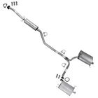 Stainless Steel Muffler Assembly Exhaust Kit Fits: 2009-2014 Acura Tsx 2.4L New. Price: $309.94.