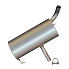 Stainless Steel Rear Exhaust Muffler Fits: 2007-2012 Caliber Compass Patriot New. Price: $172.99.