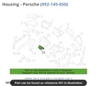 2020-2024 Porsche 911 Right Metal Rear Air Guide Housing 992-145-650 Oem New. Price: $40.00.