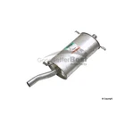 One New Ansa Exhaust Muffler Rear VW8157 155253609G For Volkswagen Cabriolet. Price: $150.23.