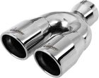Upower Exhaust Tip Silver 2.5-3" For Cars New. Price: $67.38.