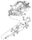 Genuine Mopar Exhaust Tailpipe 52021973AD New. Price: $233.48.