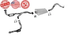 Catalytyic Converter Complete Exhaust System For Jeep Liberty 3.7L 2005-2007 New. Price: $749.00.