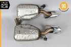 06-08 Mercedes W219 CLS500 CLS550 Exhaust Mufflers Right And Left Oem Used. Price: $170.23.