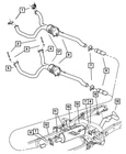 Genuine Mopar Exhaust Extension Pipe 52121124AC New. Price: $622.15.