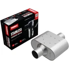 Rumble Performance Exhaust Muffler R37428: 3" Inlet/outlet, 4.25X9.5X6.5" New. Price: $98.00.