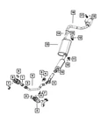 Genuine Mopar Exhaust Resonator And Tailpipe 68546128AB New. Price: $262.16.