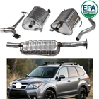 Dual Exhaust Muffler Subaru Forester 2.5L Natural Aspirated 2009-2013 New. Price: $407.99.