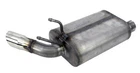 Dynomax Ultra Flo Exhaust Muffler: Direct Fit, Stainless Steel, 14" 2.5" In, New. Price: $179.99.