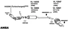 Ansa Exhaust Muffler Assembly For Model S80, Part Number VL14205 New. Price: $71.99.