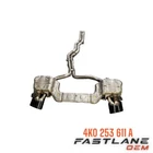 2019-2022 Audi A6 Rear Pipe Oem 4K0 253 611 Used. Price: $920.48.