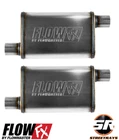 Flowmaster Fx Universal Ss Muffler 2.25" Offset Inlet & Outlet - Pair 71235 New. Price: $139.00.