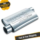 Borla 400491 Pro Xs 3" Stainless Steel Oval Notched Gray Exhaust Muffler New. Price: $147.99.