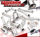 For 03-09 Infiniti G35 2-DOOR 350Z Catback Exhaust Y-pipe 4.25" Oval Tip Godsnow New. Price: $409.77.