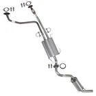 Stainless Steel Muffler & Resonator Kit Fits: 1996-2000 QX4 Pathfinder 3.3L New. Price: $286.81.