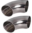 3.5" 90 Degree SS304 Mandrel Bend Elbow (2 Pack) Pack, Silver New. Price: $62.27.