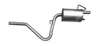 Exhaust Muffler Assembly-fwd Ap 50024 Fits 2009 Dodge Journey New. Price: $150.42.